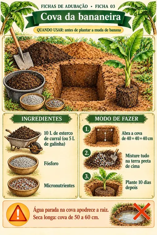 Ficha 03: Cova da bananeira
