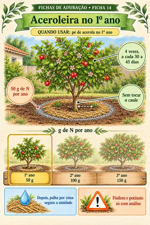 Ficha 14: Aceroleira no 1º ano