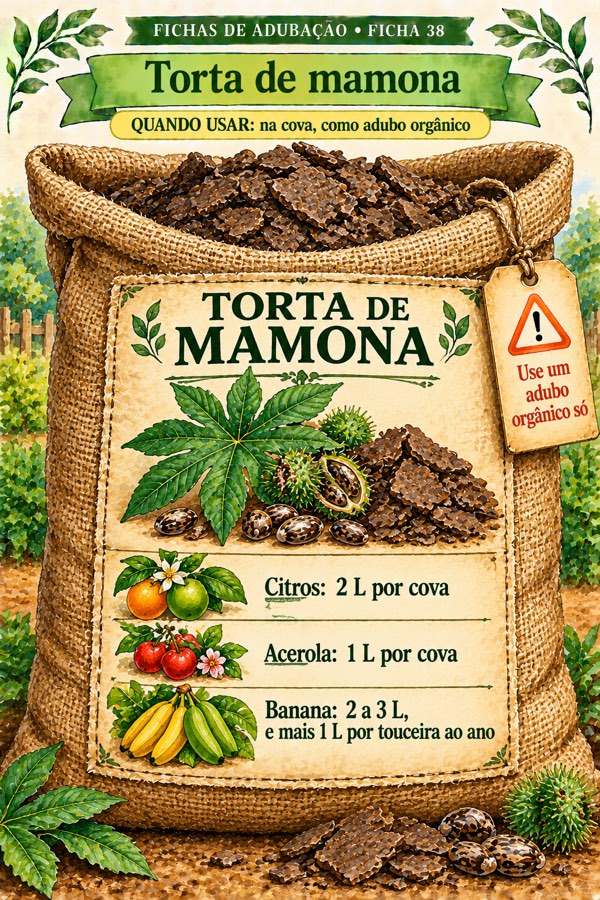 Ficha 38: Torta de mamona