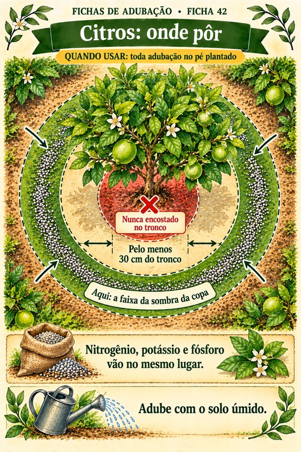 Ficha 42: Citros: onde pôr